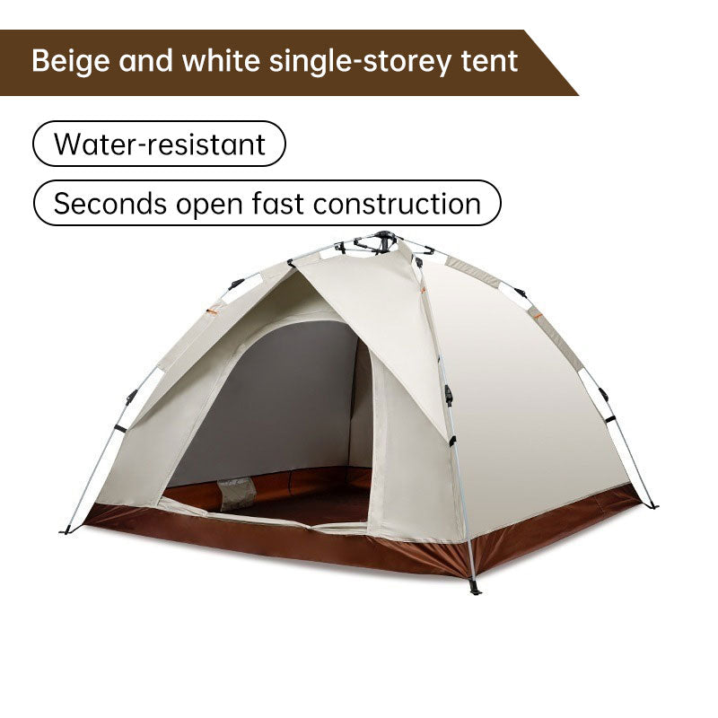 Camping tent outdoor