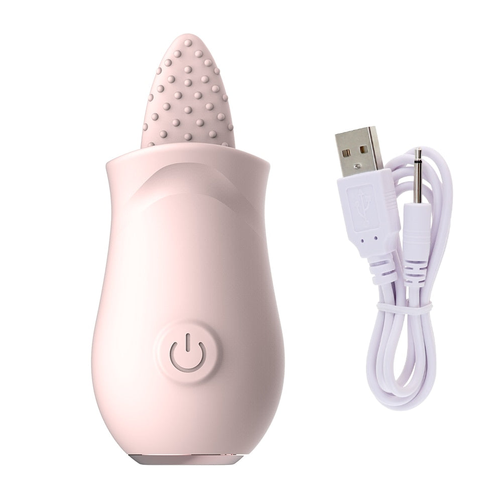 Soft Tongue Licking Vibrator G spot Clitoral Stimulator