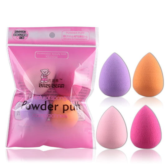 4Pcs/set Mini Beauty Soft Makeup Sponge