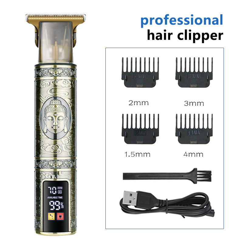 T9 Hairdresser With LCD Display Electric Hair Clipper