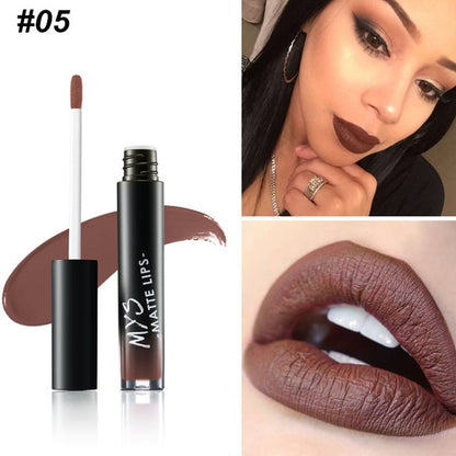 Makeup Matte Liquid Lipstick Tint Waterproof Make Up Long Lasting