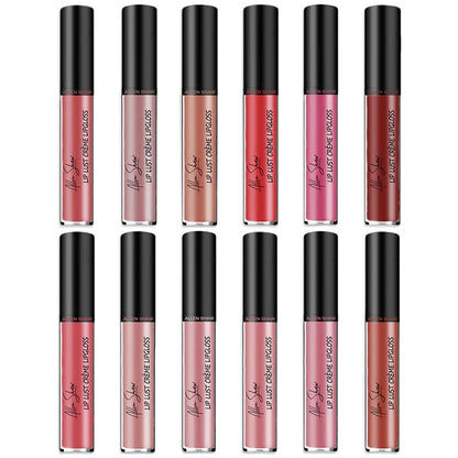 Matte Glitter Shimmer Moisturizing Lip Gloss Long-lasting Lipstick