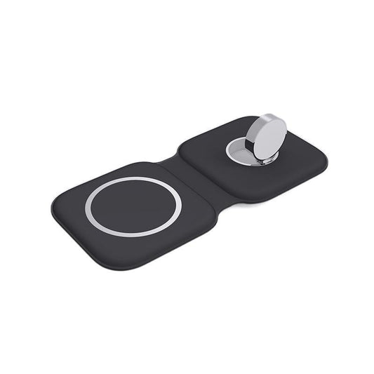 3-in-1 dual foldable wireless charger suitable for wireless charging of Apple Watch and iPhone