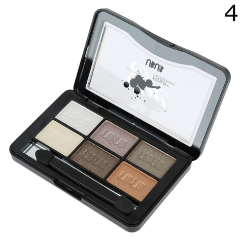 6 Colors Roast Eye Shadow Powder Makeup Palette