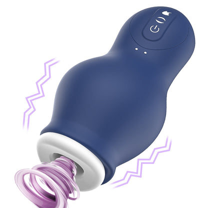 Vibrating Sucking Massager Penis Exerciser Adult Sex Erotic Products