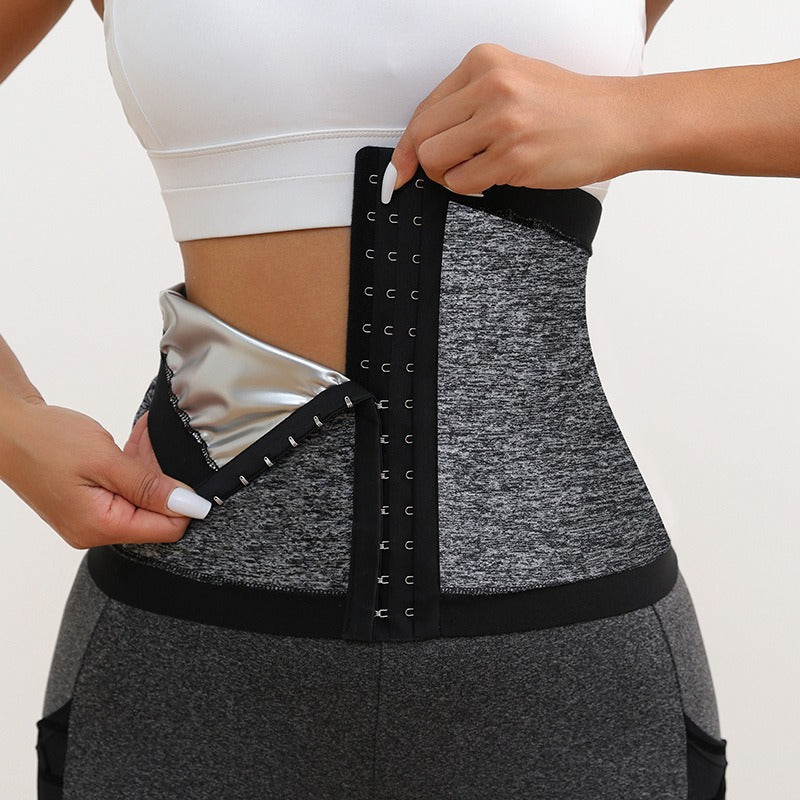 Women's waist belt for fitness and waist tightening