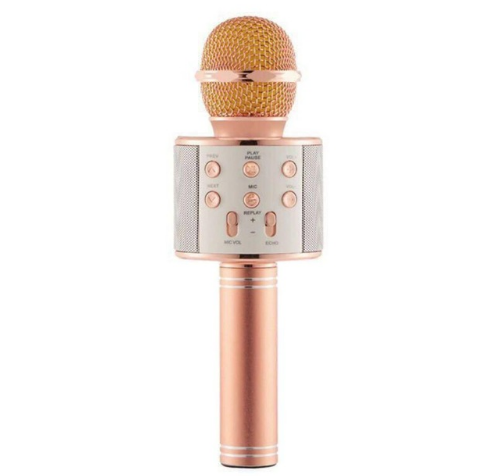 WS-858 Wireless Bluetooth Karaoke Handheld Microphone