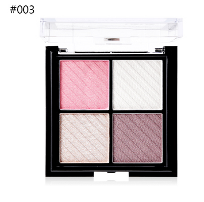 4 Colors Eyeshadow Shimmer Natural  Beauty Makeup Palette