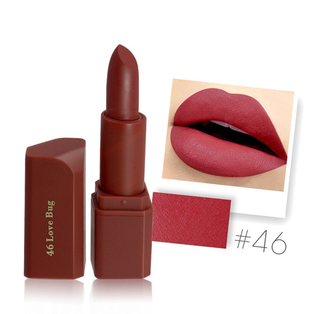 New 20 Colors Matte Lipstick Waterproof Long-Lasting