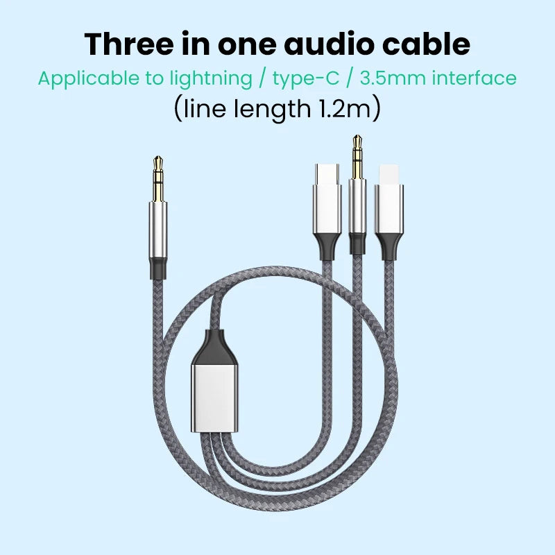 UX audio cable suitable for Apple Type-C