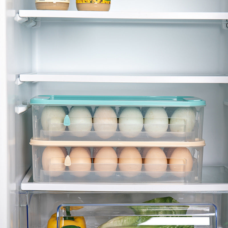 Stacked With Lid Egg Storage Box