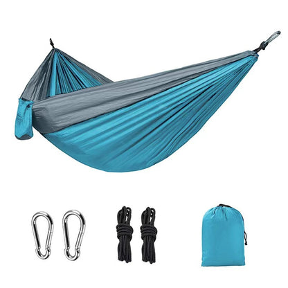 Outdoor Hammock Camping Single And Double Parachute Fabric Color