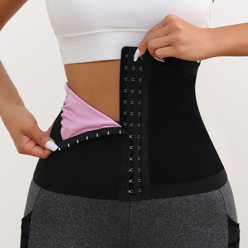 Women's waist belt for fitness and waist tightening