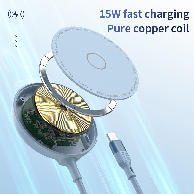 Magnetic wireless charger suitable for iPhone 13/14