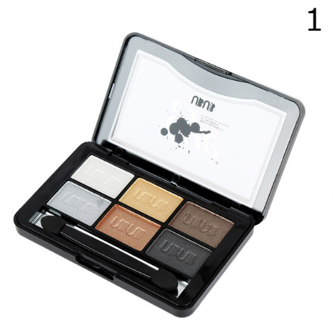 6 Colors Roast Eye Shadow Powder Makeup Palette