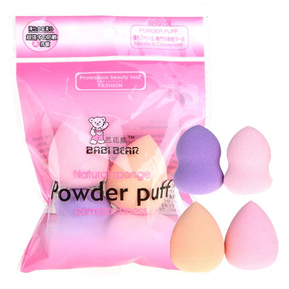 4Pcs/set Mini Beauty Soft Makeup Sponge