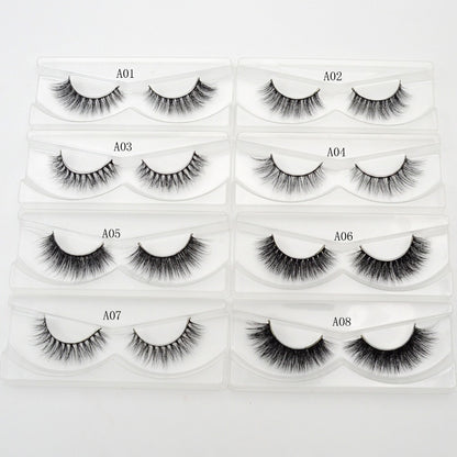 3D Mink Eyelashes Crossing Mink Lashes Hand Made