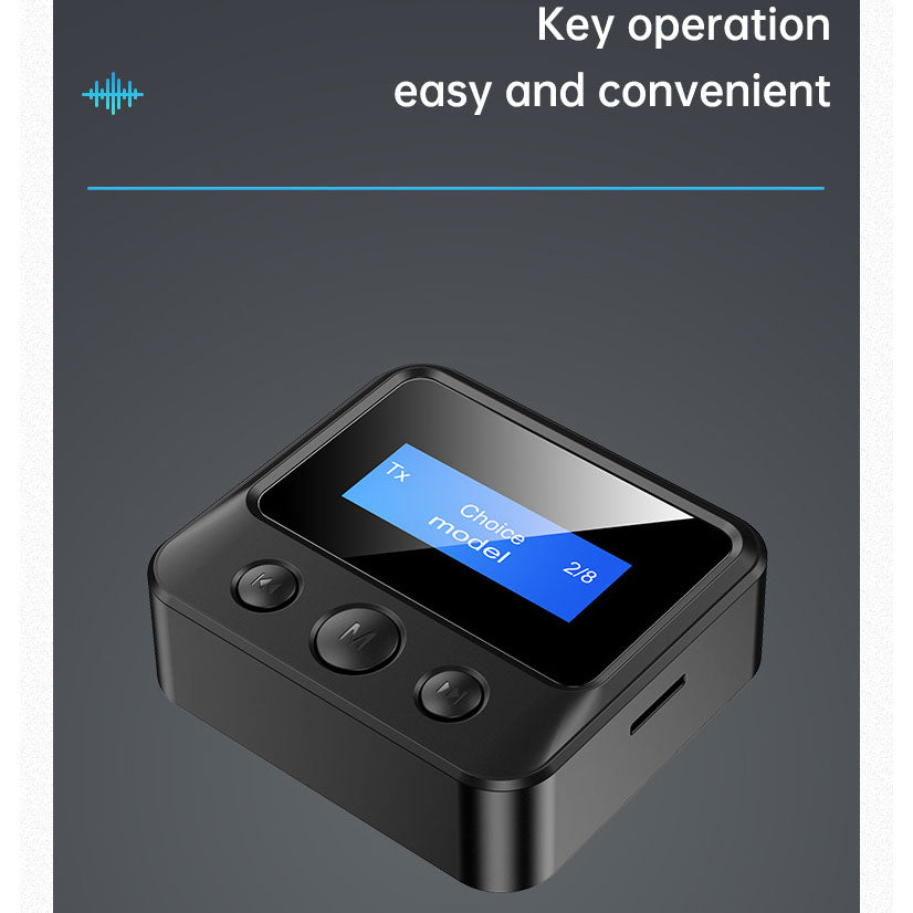 2-in-1 Bluetooth audio adapter Bluetooth audio transmitter receiver Bluetooth 5.0 receiver