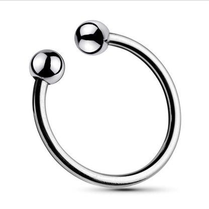 Double Bead Ring C Ring Penis Ring