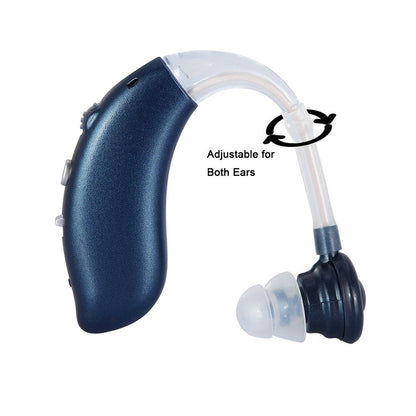 Hearing aid headphone sound amplifier