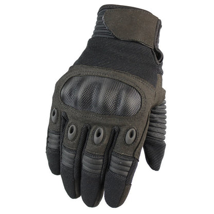 Outdoor mountaineering tactical gloves, anti slip motorcycle riding