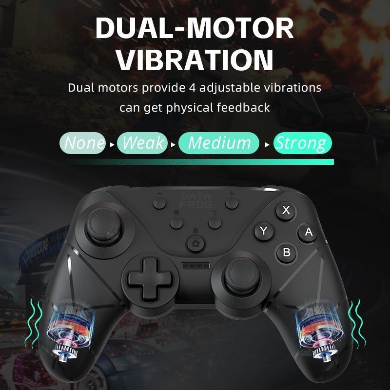 Switch/oled/lite/PC wireless Bluetooth controller with Turbo vibration NFC function