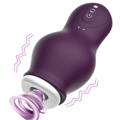 Vibrating Sucking Massager Penis Exerciser Adult Sex Erotic Products