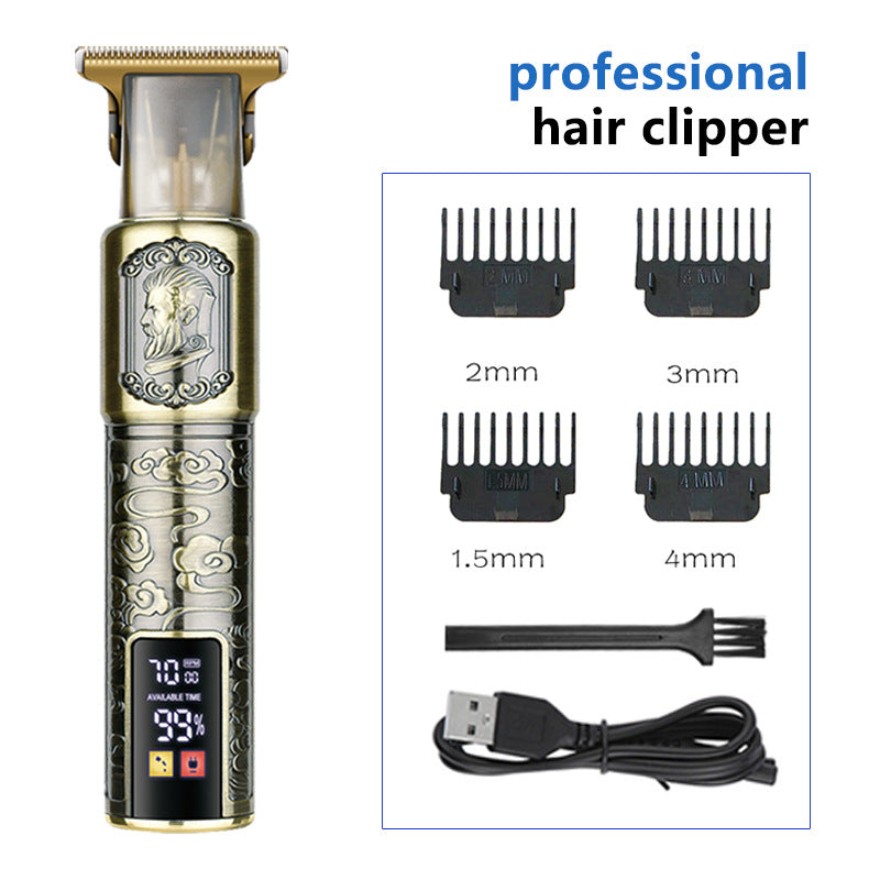 T9 Hairdresser With LCD Display Electric Hair Clipper