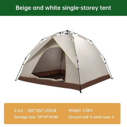 Camping tent outdoor