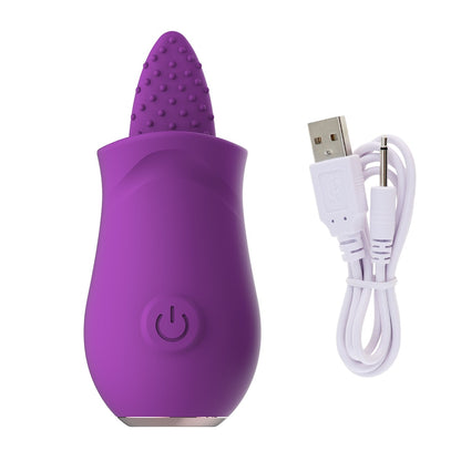 Soft Tongue Licking Vibrator G spot Clitoral Stimulator