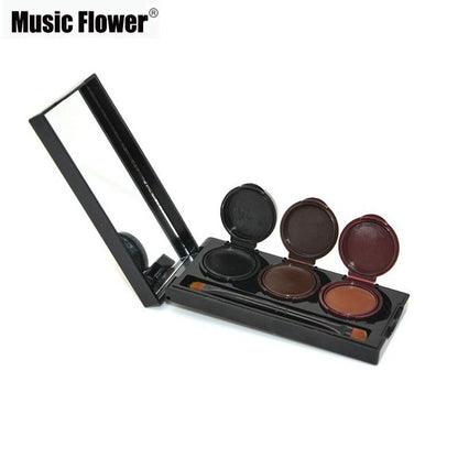 Makeup Eyeliner Gel & Eyebrow Powder Palette Waterproof Lasting