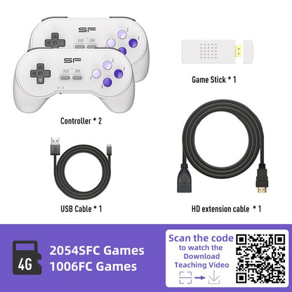 SFC Classic Retro Gaming Console Super SNES Wireless