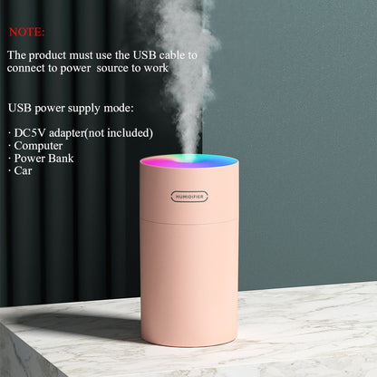 Mini air Humidifier Colorful Cup Mini Aroma Water Diffuser LED Light