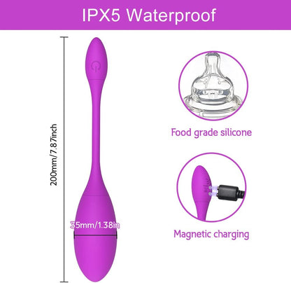 G-Spot Egg Vibrator Vibrating Wearable with APP Control Pantie Vibe Dildo