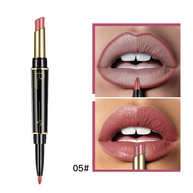 Matte Lipstick Wateproof Double Ended Long Lasting