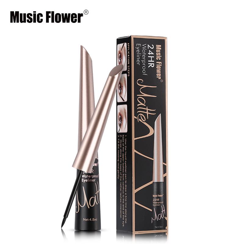 Waterproof Liqiud Eyeliner Pencil 24H Long-lasting Matte