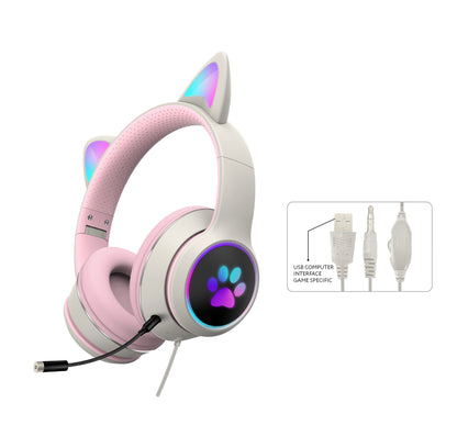 Wired Headset Gaming Computer Learning Headset