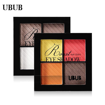 4 Colors Eyeshadow Shimmer Natural  Beauty Makeup Palette