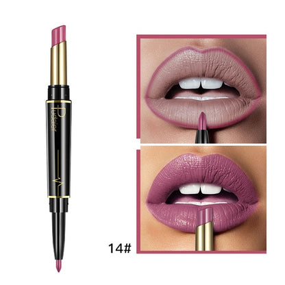 Matte Lipstick Wateproof Double Ended Long Lasting