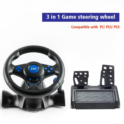 Switch/Xbox One/360/PS4/PS2/PS3/PC racing games 7-in-1 steering wheel