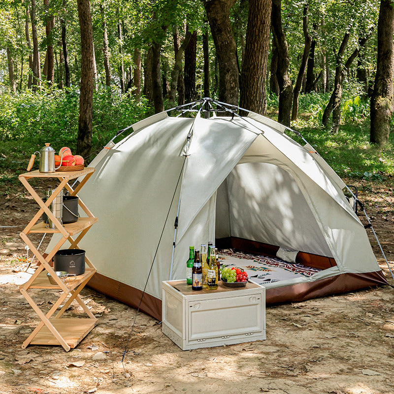 Camping tent outdoor