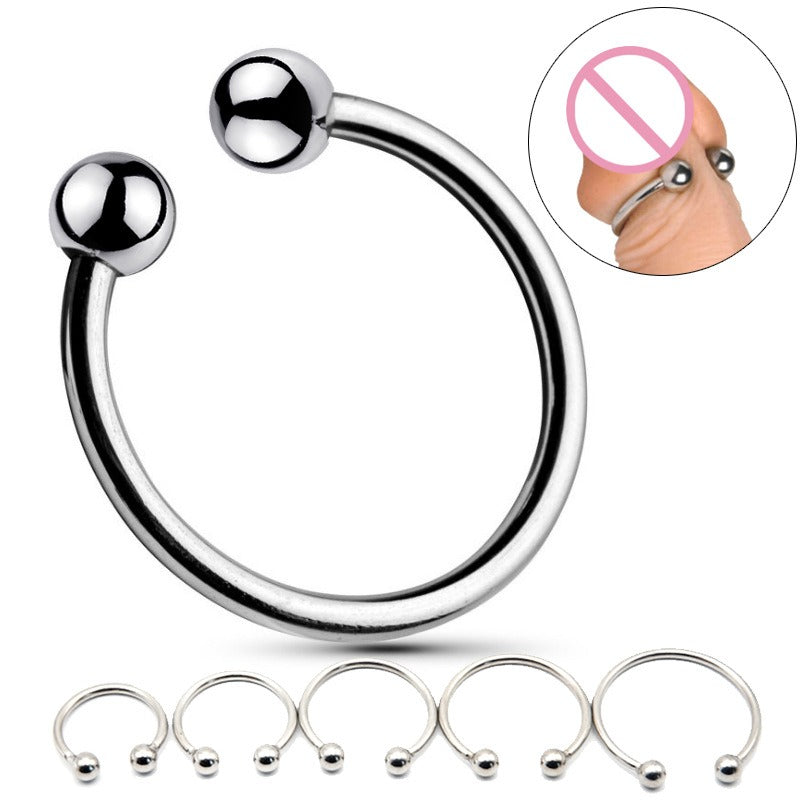 Double Bead Ring C Ring Penis Ring