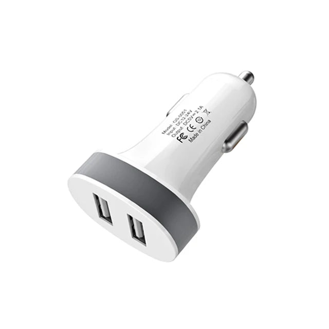 USB Car Charger For Phone 5V 2.1 A