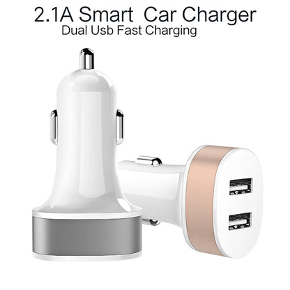 USB Car Charger For Phone 5V 2.1 A