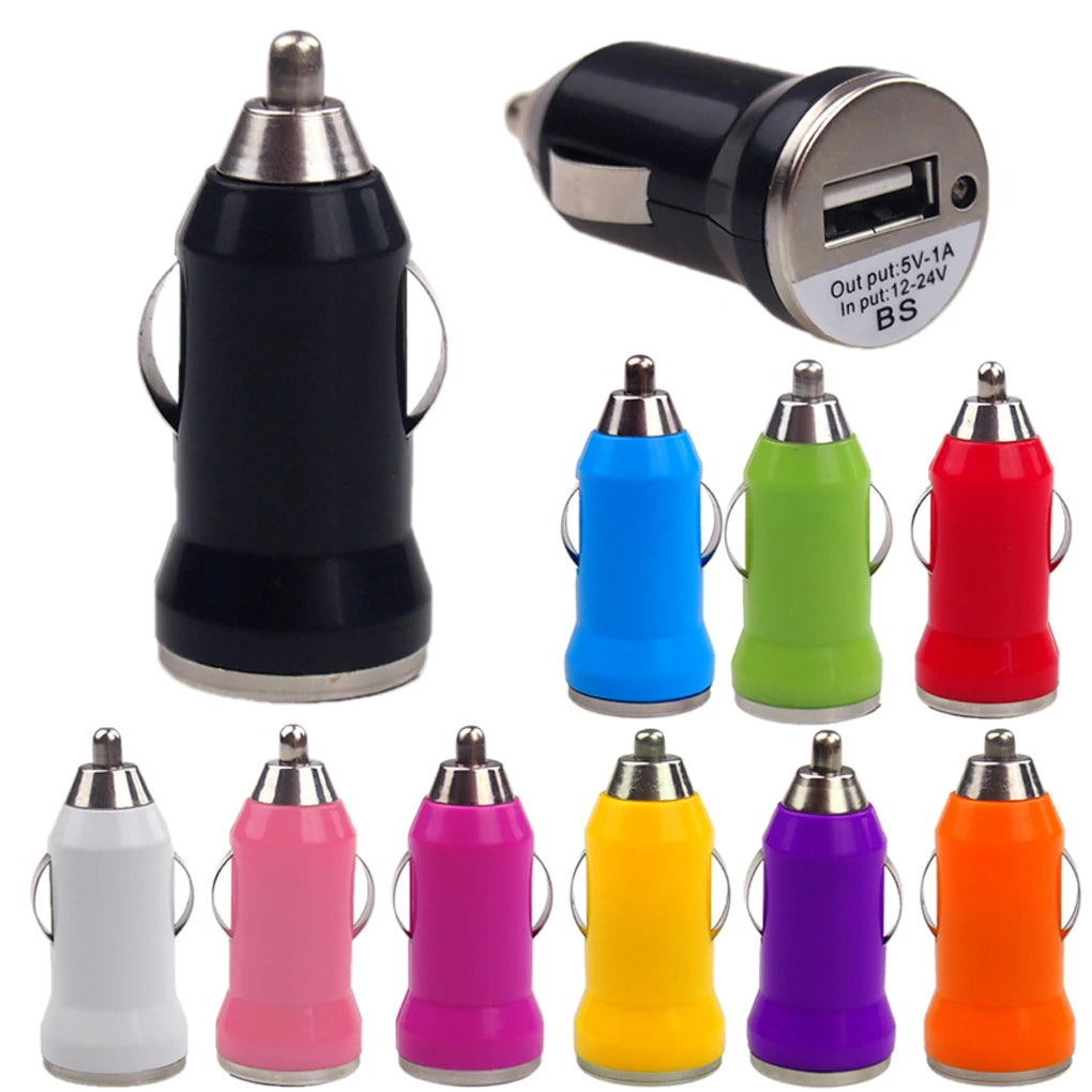 USB Port Output Car Auto Charger Usb Adapter For iPhone for Samsung for Xiaomi Pad Charging